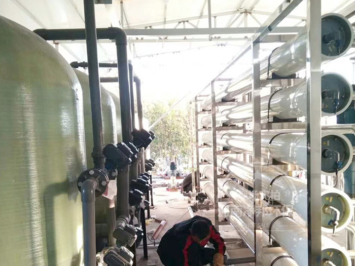 安徽宿州某水厂45吨安全饮水项目