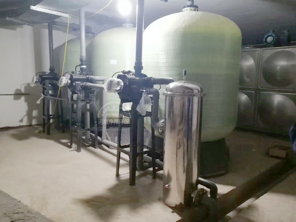 安徽亳州洗涤厂40吨软化设备（一备一用）