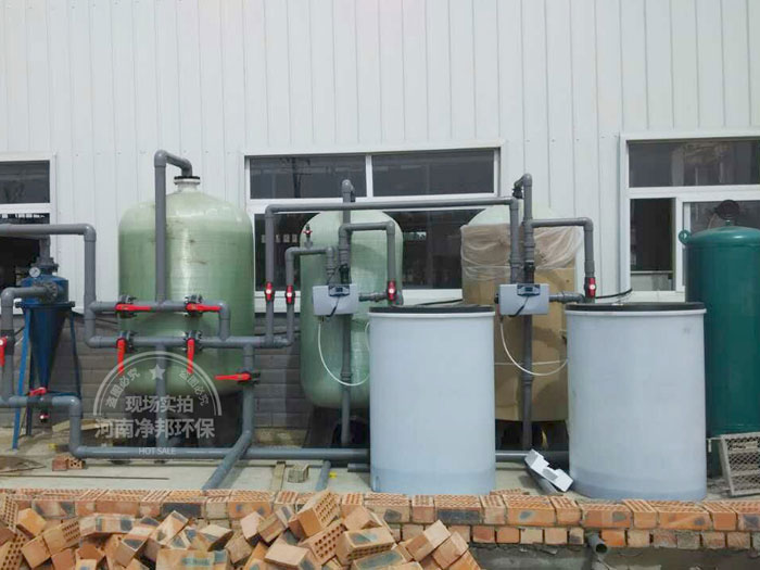 新疆吐鲁番果酱厂20吨井水过滤设备
