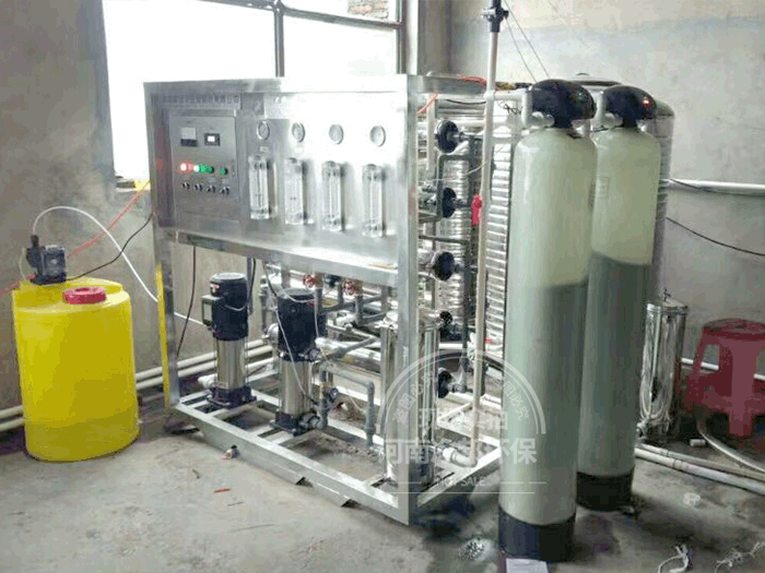黑龙江鸡西同喜食品厂1吨双机井水过滤设备